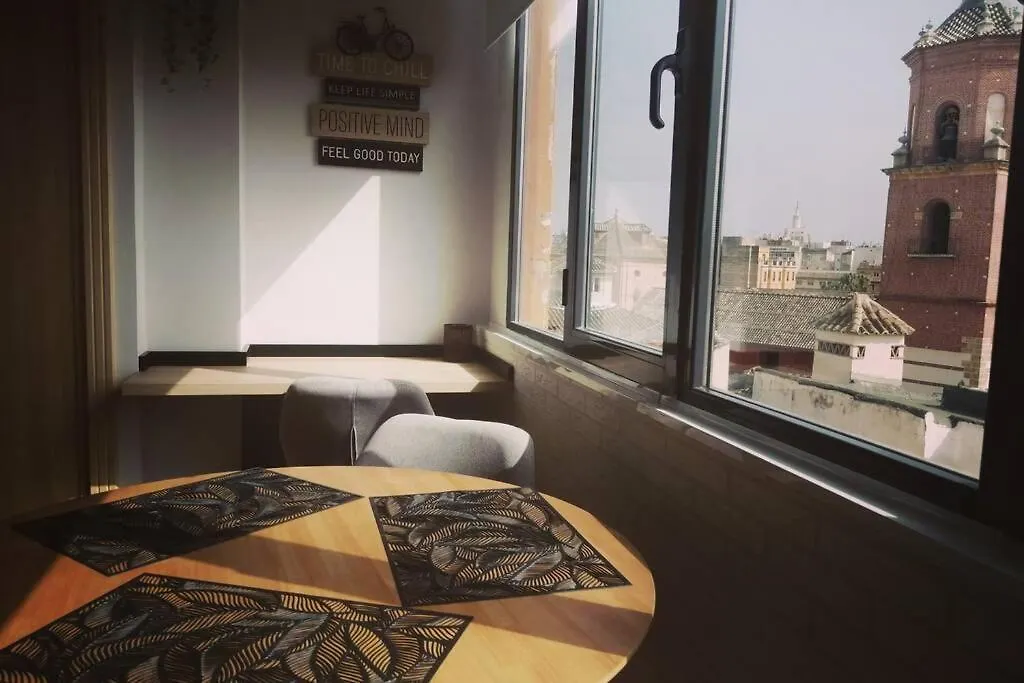 New Studio In Malaga With Views And Very Quiet Apartment