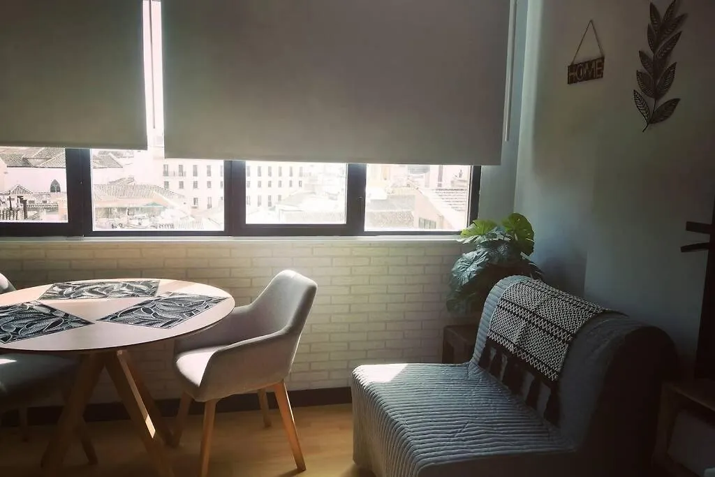 New Studio In Malaga With Views And Very Quiet 0*,